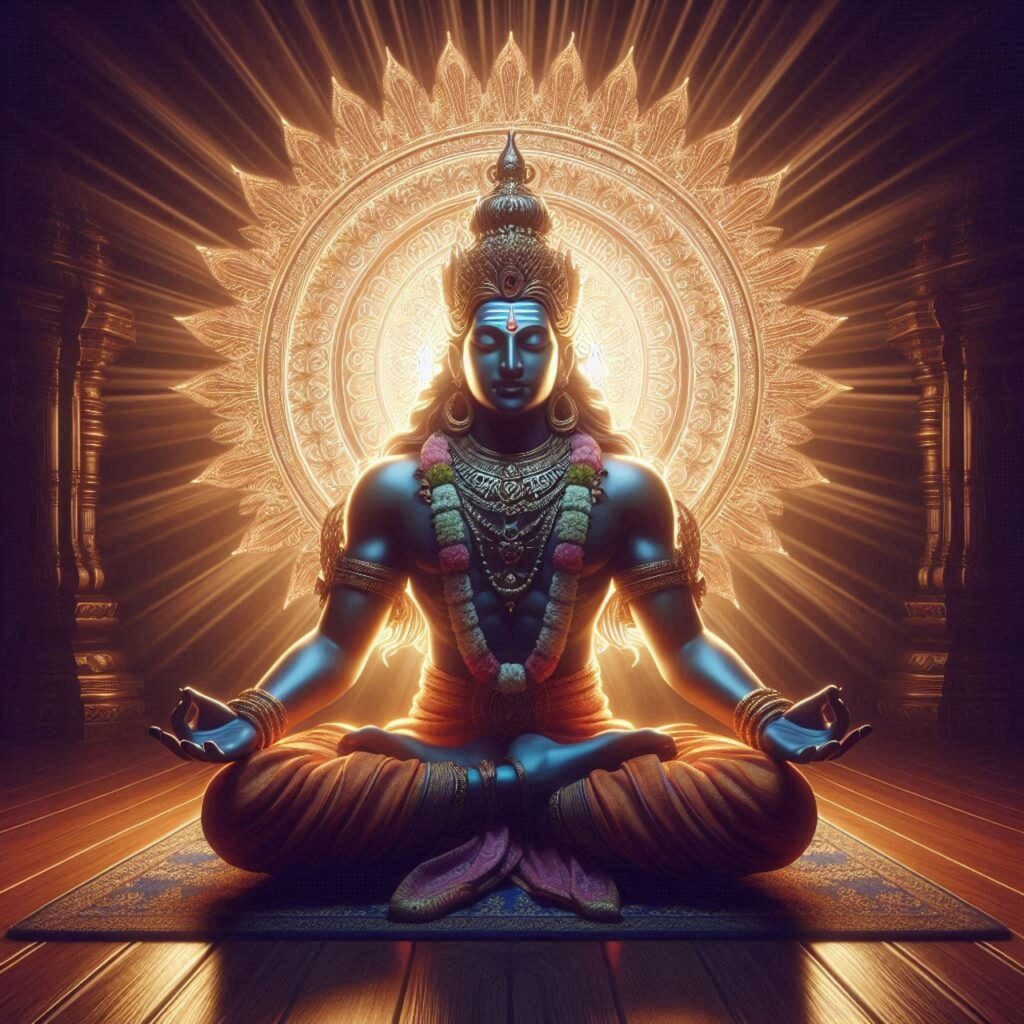 Who Are Brahma, Vishnu, and Shiva Meditating To